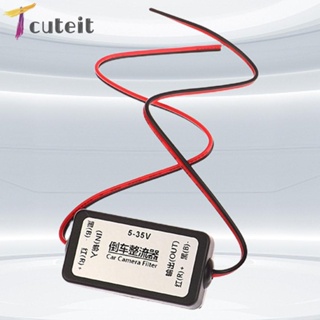 Tcuteit ตัวเก็บประจุตัวกรองกล้อง 24V DC ป้องกันการรบกวน สําหรับรถยนต์