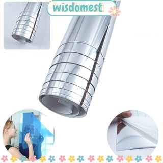 Wisdomest สติกเกอร์กระจกติดผนัง กระเบื้อง บางพิเศษ DIY สําหรับห้องน้ํา