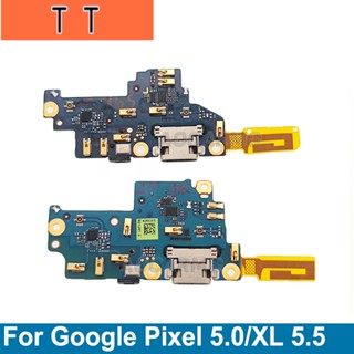 แท่นชาร์จพอร์ต USB Type-C เชื่อมต่อเสาอากาศไมโครโฟน สายเคเบิลอ่อน สําหรับ Google Pixel XL 5.0 5.5