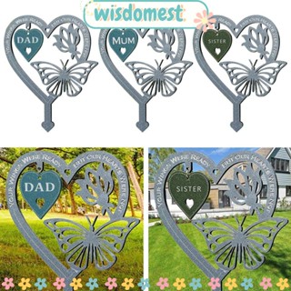Wisdomest ป้ายสัญลักษณ์ รูปหัวใจ สําหรับตกแต่งวันแม่