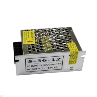 Xin อะแดปเตอร์พาวเวอร์ซัพพลายไดรเวอร์ AC 100-260V เป็น DC 12V 3A 36W