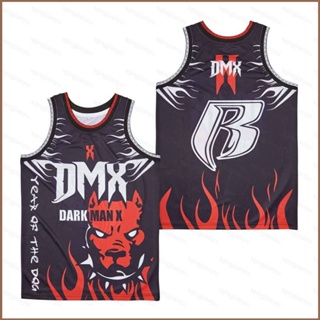 เสื้อกีฬาบาสเก็ตบอล HQ1 DMX Dark Man X Jersey พลัสไซซ์ สําหรับผู้ชาย และผู้หญิง QH1