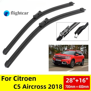 Flightcar แปรงปัดน้ําฝนกระจกหน้ารถยนต์ อุปกรณ์เสริม สําหรับ Citroen C5 Aircross 2018 2018-2022 2019 2020 2021 2022