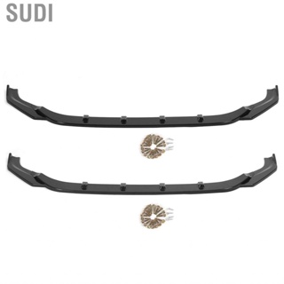 Sudi 3PCS for Maxton Style Front Bumper Splitter Lip Kits fit Volkswagen Golf MK7.5 R 2017 2018 2019 2020 Car Accessories