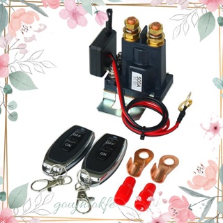 สวิตช์ตัดการเชื่อมต่อแบตเตอรี่ 12V 500A พร้อมกุญแจ 2 ดอก สําหรับรถยนต์ รถบรรทุก RV