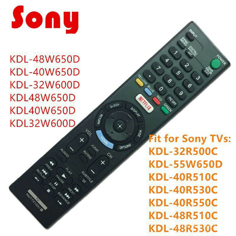 RMT-TX201P TX202P TX203P สําหรับรีโมทคอนโทรลทีวี SONY Bravia LED TX300E
