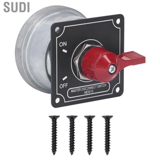 Sudi Handle  Master Disconnect Switches Reliable Professional Rustproof DC12V Kill Switch 2.5in 125A for Racing Car