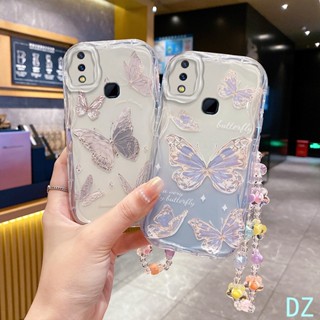 เคส VIVO V9 Y85 กรณีโทรศัพท์ซิลิโคนน่ารักพร้อมสร้อยข้อมือ TY2