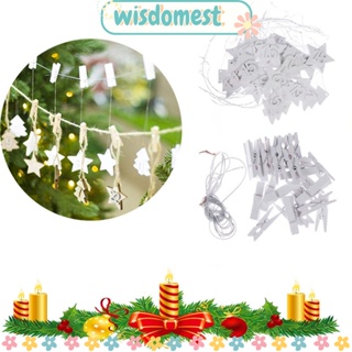 Wisdomest เครื่องประดับตกแต่งต้นคริสต์มาส DIY