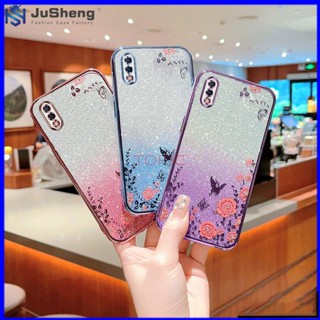 Jusheng เคสโทรศัพท์มือถือ ลายผีเสื้อกระพริบ สําหรับ vivo Y91C Y1S MMHY