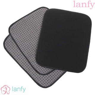 Lanfy ผ้าขนหนูเช็ดทําความสะอาด กันลื่น กันฝุ่น ล้างทําความสะอาดได้ สําหรับยิม ในร่ม กลางแจ้ง