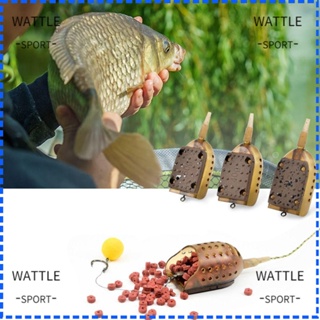 Wattle กรงใส่เหยื่อตกปลา 30 กรัม 40 กรัม 50 กรัม อุปกรณ์เสริม สําหรับตกปลา 1 2 ชิ้น