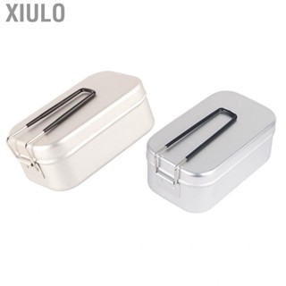 Xiulo Cooking Bento Box  Aluminum Lunch Stainless Steel for Picnic