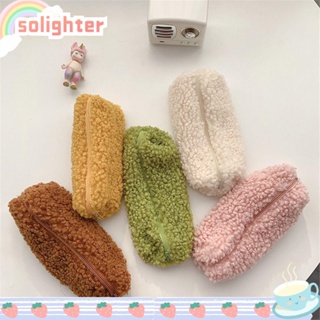 SOLIGHTER กระเป๋าดินสอ กระเป๋าเครื่องสําอาง กระเป๋าออแกไนเซอร์ กระเป๋าปากกา