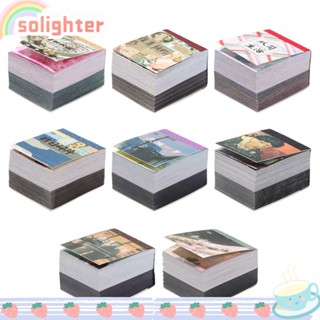Solighter การ์ดกระดาษพิเศษ สําหรับตกแต่งสมุดภาพ