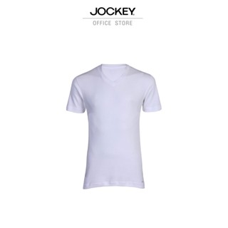 JOCKEY UNDERWEAR เสื้อคอวี COTTON COMFORT รุ่น KU 1687 V NECK เสื้อ เสื้อผ้าผู้ชาย