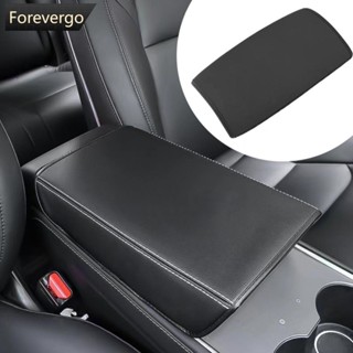 Forevergo ฝาครอบที่เท้าแขนคอนโซลกลางรถยนต์ อุปกรณ์เสริม สําหรับ Tesla Model 3 Model Y 2017-2023 E5F7