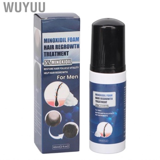 Wuyuu Hair Regrowth Foam  Growth Safe Professional for Daily Life Men