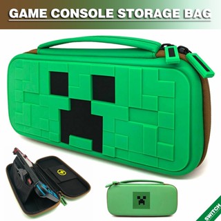 เคสแข็ง สําหรับ Nintendo Switch Minecraft Travel Cover Game Storage Protective ☆Shixudenise