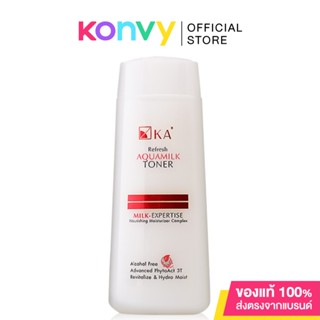 KA Refresh Aquamilk Toner 150ml โทนเนอร์น้ำนม สูตรอ่อนโยน.