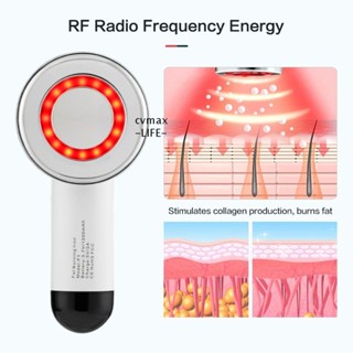 Cymx เครื่องนวดกระชับสัดส่วนร่างกาย 9 IN 1 LED อินฟราเรด EMS เผาผลาญไขมัน กําจัดริ้วรอย และรอยแผลเป็น ยกกระชับผิว ความถี่ RF วิทยุลดไขมัน อุปกรณ์ลดน้ําหนัก