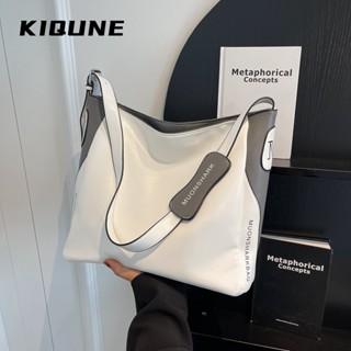 KIQUNE กระเป๋าผ้ากระเป๋าผ้าแคนวาส Tote Bag 2023 NEW GTT2390LAA 36Z230909