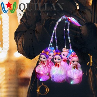 Quillan โคมไฟ LED พลาสติก เรืองแสง ทนทาน สําหรับแขวนตกแต่งตุ๊กตา