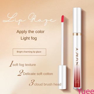 Svmy Bright Velvet Lip Glaze Color Moisturizing ไม่แห้งแต่งหน้า Lip Glaze เครื่องสำอาง yuee