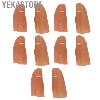 Yekastore Finger Light Up Thumb Fake Lights Simple Operation for Halloween