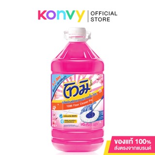 Tomi Floor Cleaner Pink Sakura 5000ml โทมิ ผลิตภัณฑ์ทำความสะอาดพื้น กลิ่นพิ้งค์ ซากุระ.