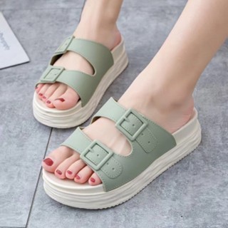 Ladies Antislip Sandals Leisure Fashion Thick Bottom Slippers Wear Beach Shoes yaohua