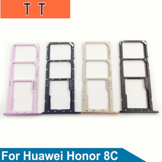  ถาดซิมการ์ดนาโน MicroSD แบบเปลี่ยน สําหรับ Huawei Honor 8C BKK-AL10 BKK-AL00