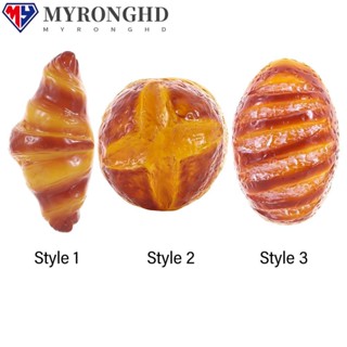 Myronghd โคมไฟครัวซองต์ รูปขนมปัง สีวอร์มไลท์ สําหรับบ้าน สํานักงาน