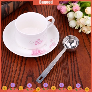 ♪Bagood♪พร้อมส่ง AU ช้อนตวงกาแฟ สเตนเลส แบบหนา ขนาด 15 มล. 30 มล.