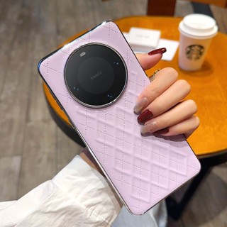 เคสโทรศัพท์มือถือชุบไฟฟ้า ขอบสีเงิน กันกระแทก คุณภาพสูง สําหรับ Huawei Mate60Pro mate60 พร้อมส่ง