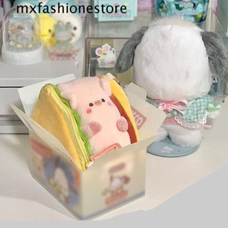 Mxfashione จี้ตุ๊กตาการ์ตูนน่ารัก ลําลอง กระเป๋าหูฟัง ขนาดเล็ก กระเป๋าแต่งหน้า กระเป๋าเก็บเหรียญ เด็กผู้หญิง