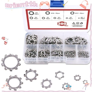 Orienttk ชุดแหวนรอง แบบสเตนเลส 304 M2.5 M3 M4 M5 M6 M8 M10 M12 8 ขนาด