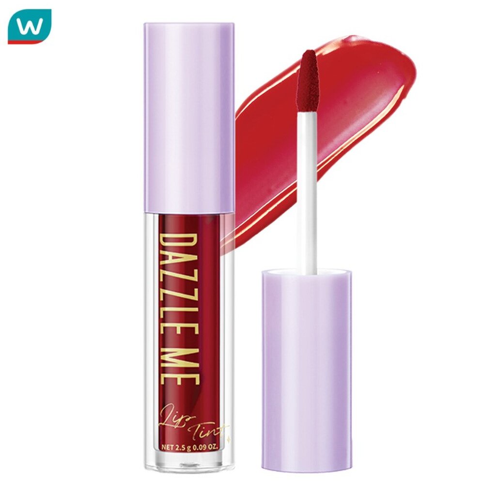 Dazzle Me แดซเซิล มี อิ้งค์ ลัสเชิส ลิป ทินท์ 2.5 กรัม อาร์696 ทัช ดาวน์