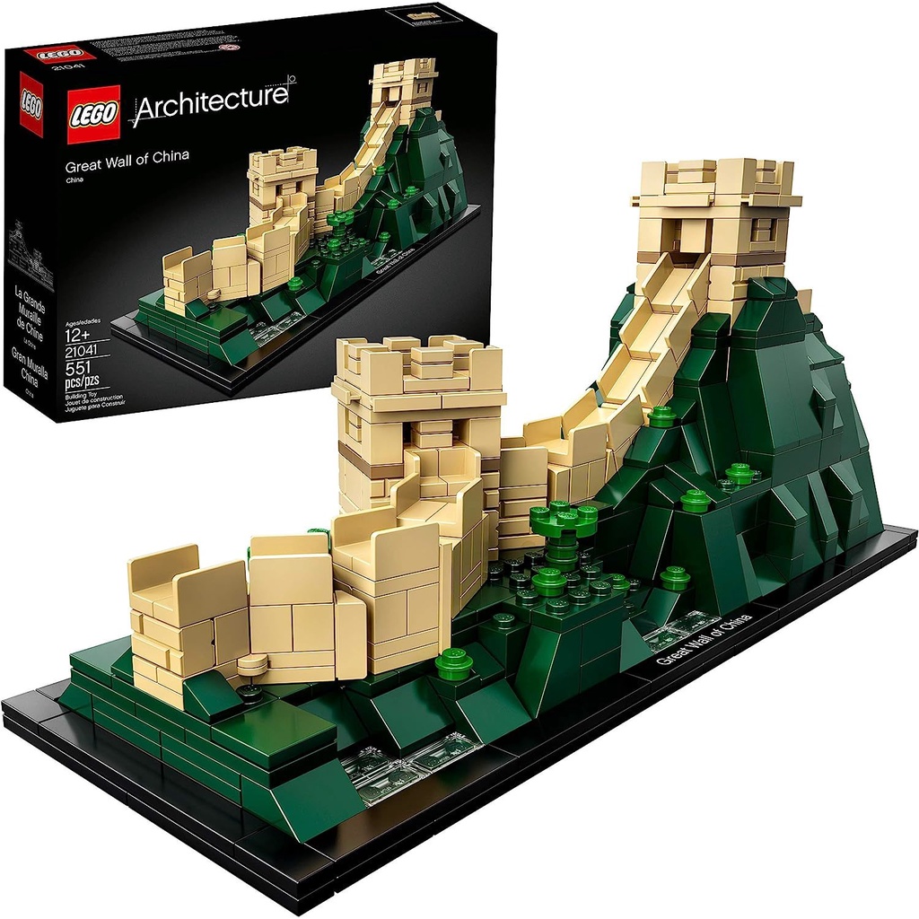 LEGO Architecture Great Wall of China 21041 Building Kit (551 Pieces) (Discontinued by Manufacturer)