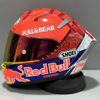 หมวกกันน็อค SHOEI X14 หมวกกันน็อค SHOEI Red Bull หมวกกันน็อคเต็มใบ SHOEI Red Ant Riding Motocross Racing Helmet