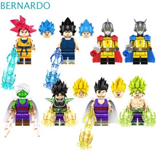 Bernardo บล็อคตัวต่อ ดราก้อนบอล ดิสึโป้ ซีโน่ คลาสสิก อะนิเมะ Son Goku ตุ๊กตา ของเล่นเด็ก ประกอบของเล่นแอ็คชั่น Zamasu Vegeta อิฐ เด็กผู้ชาย