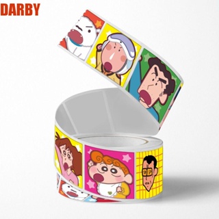 Darby สติกเกอร์ ลายชินจัง กันน้ํา มีกาวในตัว สําหรับตกแต่งไดอารี่ งานฝีมือ DIY