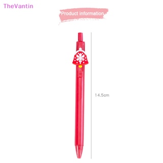 Thevantin Merry Christmas ปากกาเจล ลายการ์ตูนซานตาคลอส สโนว์แมน ของขวัญคริสต์มาส เครื่องเขียน สําหรับนักเรียน สํานักงาน โรงเรียน