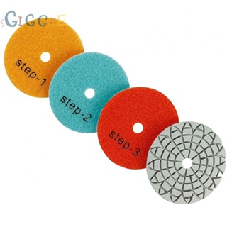 ⭐NEW ⭐Polishing Pads 1#/2#/3# 3 Inch 3 Step 3PCS 80mm Diamond Dry/wet Granite