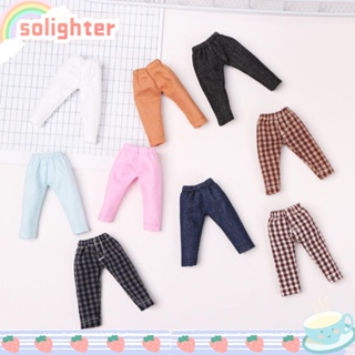 SOLIGHTER 1/11 1/12 Dolls Sweatshirt Outfits For BJD Dolls Doll Skirt Clothes Handmade Hoodies For 12~16cm Dolls Kids Toy Fashion Shorts Pants Accessories Doll Top