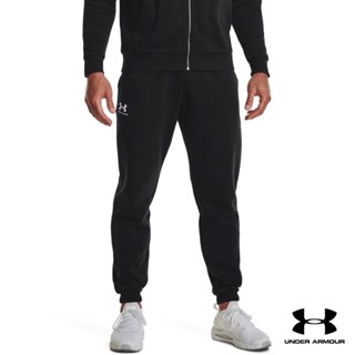 Under Armour UA Mens Essential Fleece Joggers อันเดอร์ อาร์เมอร์ กางเกงออกกำลังกายสำหรับผู้ชาย