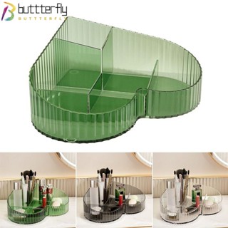 Buttterfly กล่องเก็บเครื่องสําอาง แบบใส รูปหัวใจ