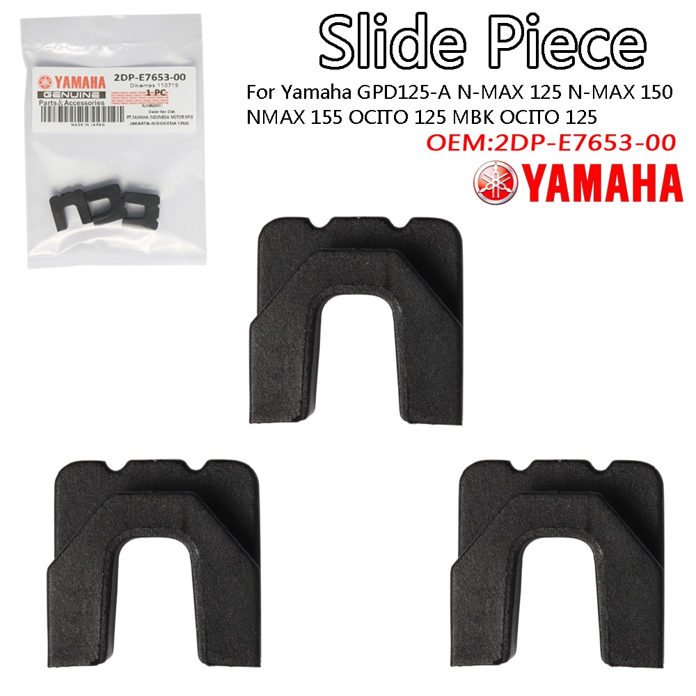 สไลด์สไลด์ สําหรับ Yamaha 1/3pcs 2DP-E7653-00 2DPE765300 Yamaha Nmax (2DP) 1 ชุด Yamaha 1/3pcs Yamaha ตัวเลื่อนปะกับตุ้มน้ำหนักแรงเหวี่ยง/ชุดแผ่นสไลด์ชามหน้า/พลาสติก