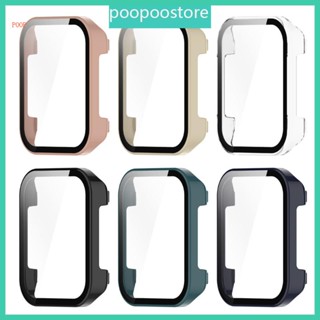 Poop เคสกระจกนิรภัย กันชนหน้าจอ สําหรับ Watch 3 Pro