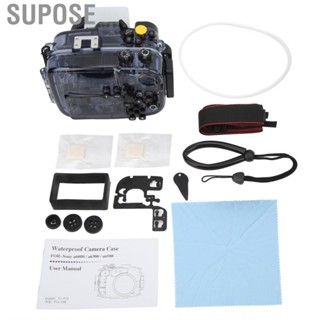 Supose 60m Underwater  Housing Case Diving Protect for Sony A6000 A6300 A6500